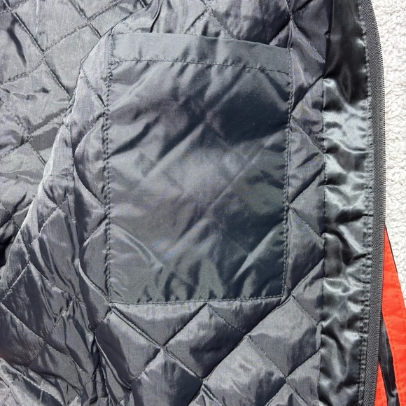 Vintage Harley Davidson Jacket Mens Small Satin Bomber 80s 90s Union Made Eagle - Picture 5 of 11